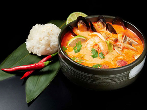 Фото Суп Том Ям с морепродуктами