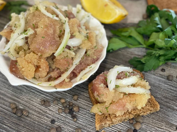 Фото Салат из икры сельди