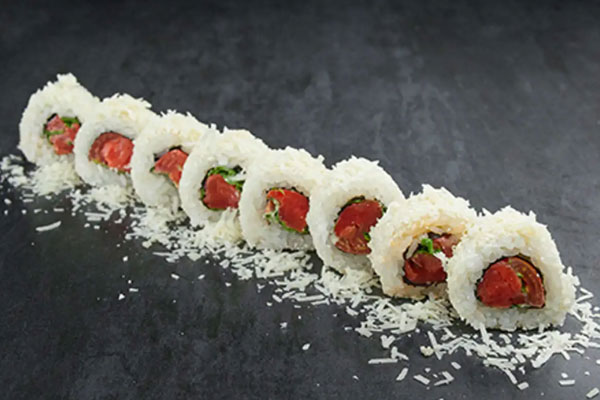 Фото Ролл Цезарь с рыбкой